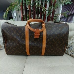100% Authentic LV Keepall Bandoulier 55